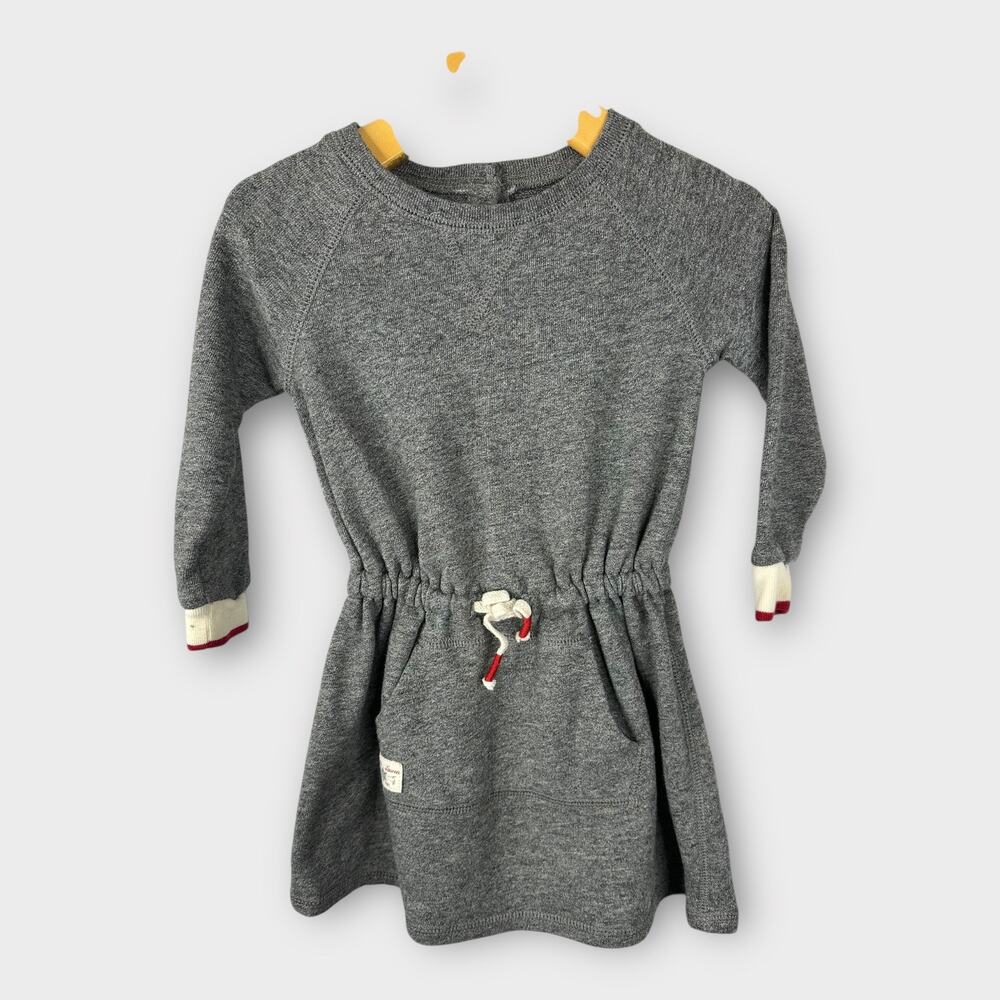 Ralph Lauren Baby Girls 18 Month Long Sleeve Jersey Dress 310629623 Gray